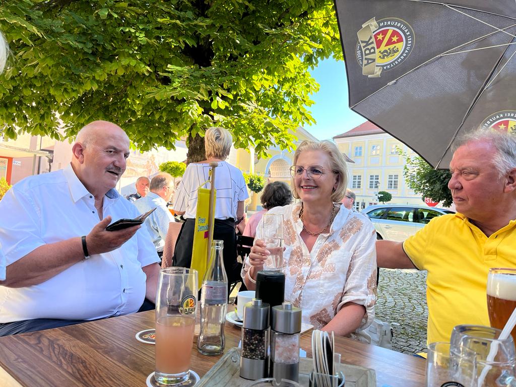 Bernhard Mohr, Alexandra Wiedemann und Ulrich Modler