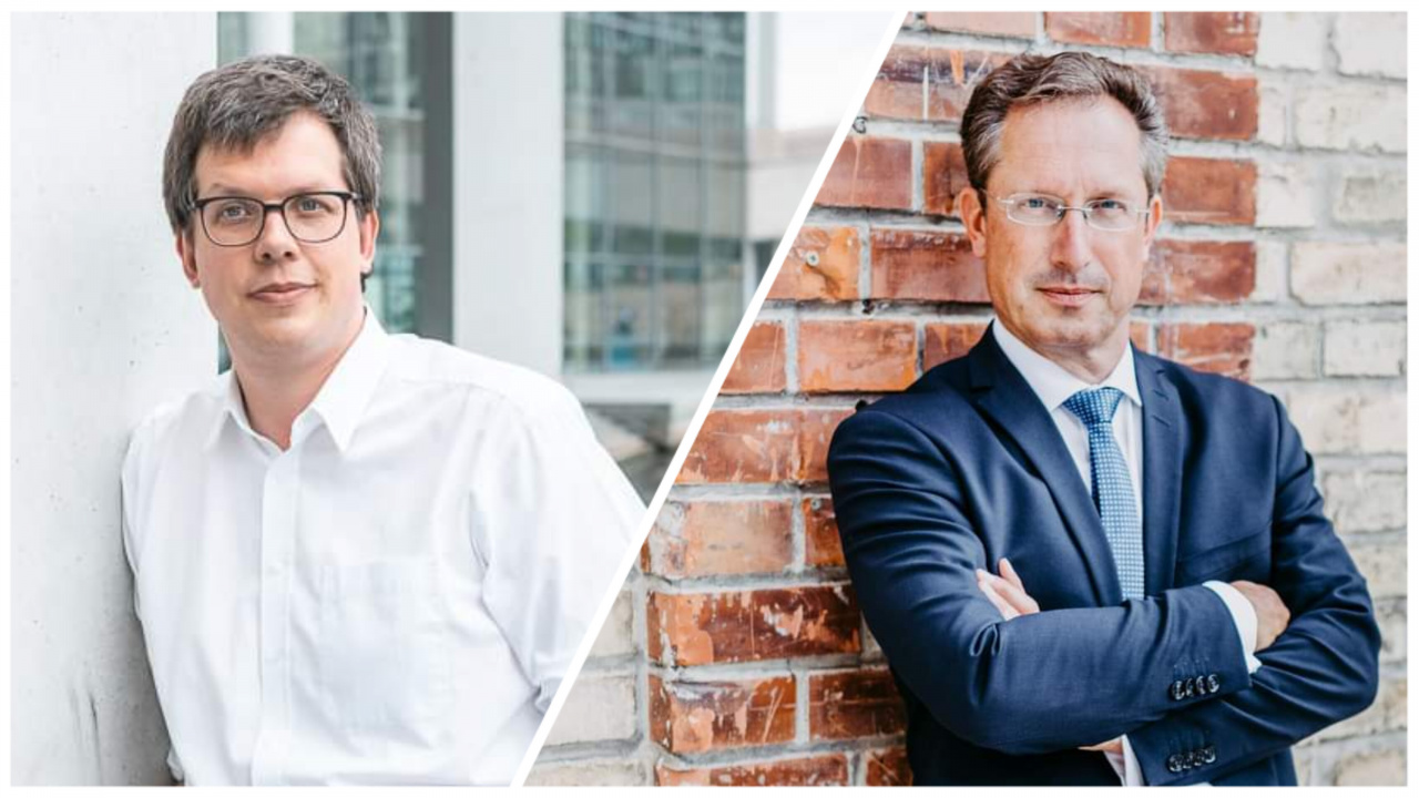 Lukas Köhler (l.) und Stephan Thomae.